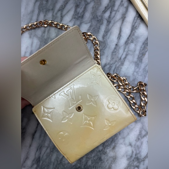 Louis Vuitton SET vernis leather wallet & key case (authentic) - Picture 4 of 16